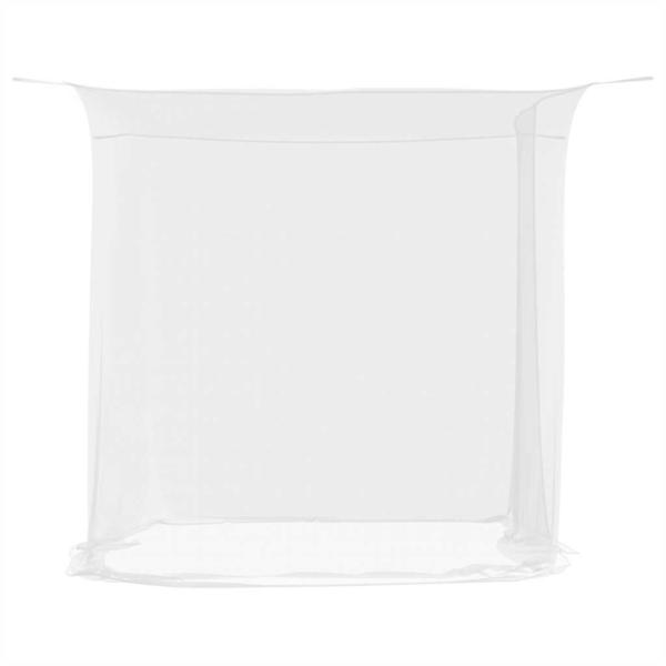 Moskitonetz zum Aufhängen 156 Mesh Weiß 220x100x150 cm