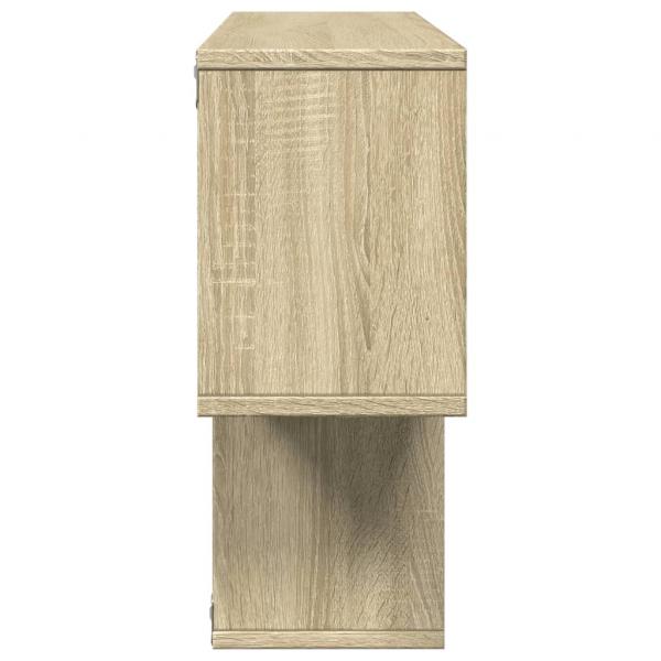 Wandregal Sonoma-Eiche 100x20x53 cm Holzwerkstoff