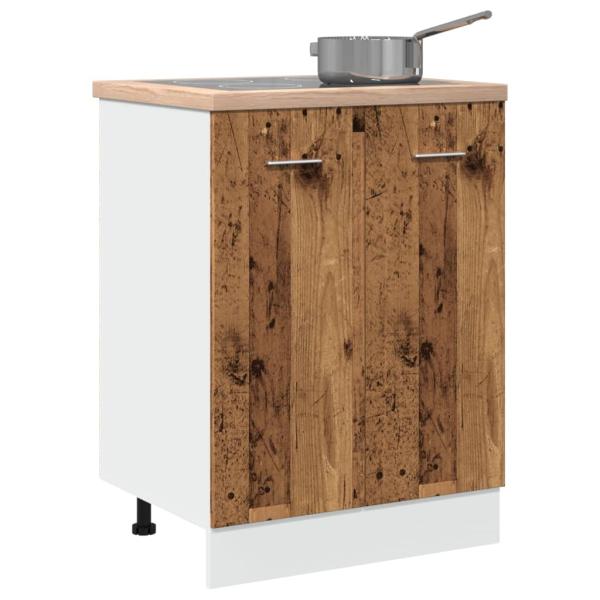 ARDEBO.de - Unterschrank Altholz-Optik 60x46x81,5 cm Holzwerkstoff