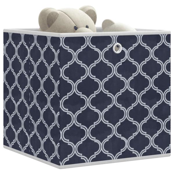 ARDEBO.de - Faltboxen 4 Stk. Blau 32x32x32 cm Vlies