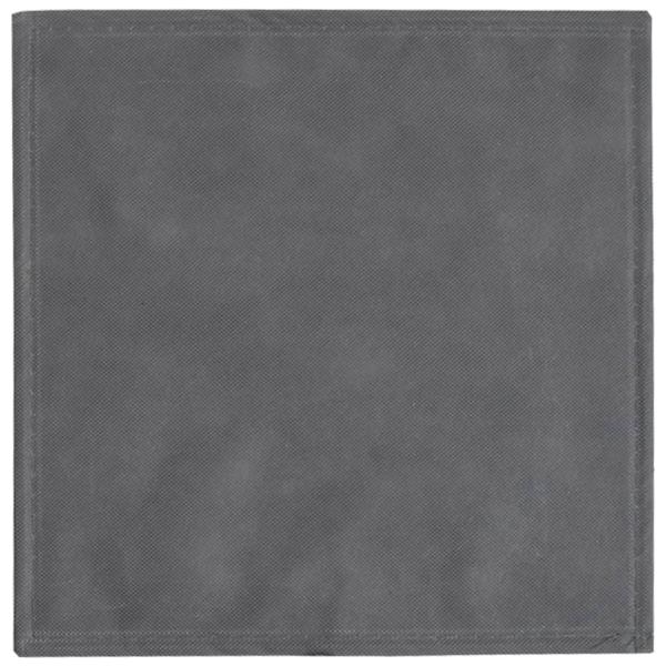 Faltboxen 4 Stk. Grau 32x32x32 cm Vlies