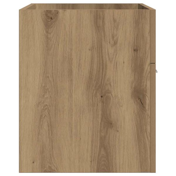 Waschbeckenunterschrank Artisan-Eiche 90x38,5x46 Holzwerkstoff