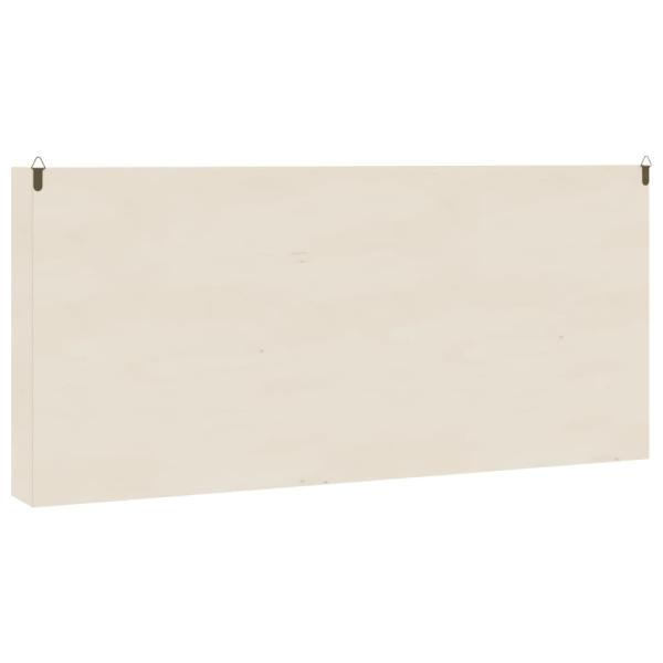 Hängevitrine mit Schiebetüren 80x8,5x37 cm