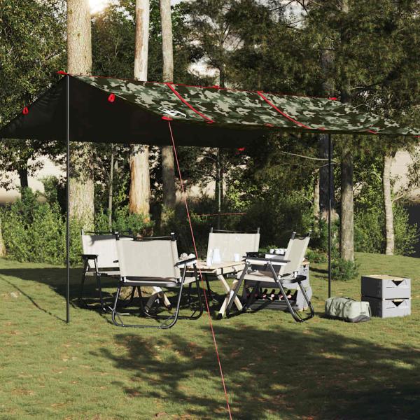 ARDEBO.de - Tarp Tarnmuster 451x420 cm Wasserdicht