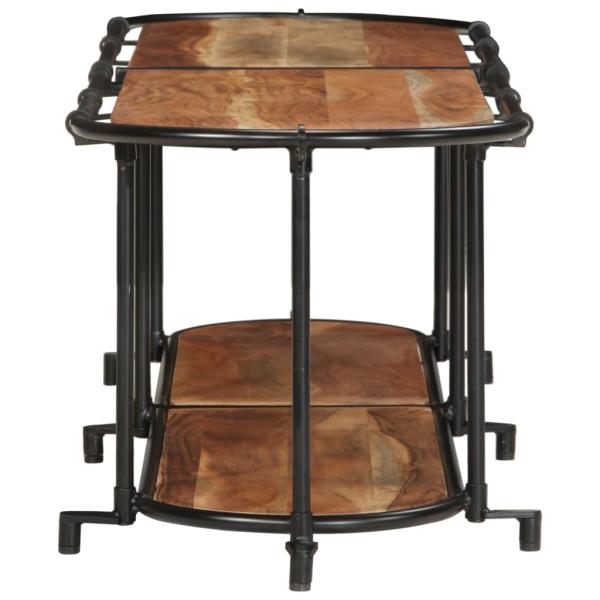 ARDEBO.de - TV-Regal 160x42x40 cm Massivholz Akazie