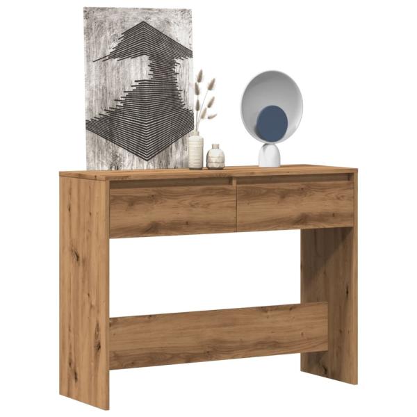 ARDEBO.de - Konsolentisch Artisan-Eiche 100x35x76,5 cm Holzwerkstoff