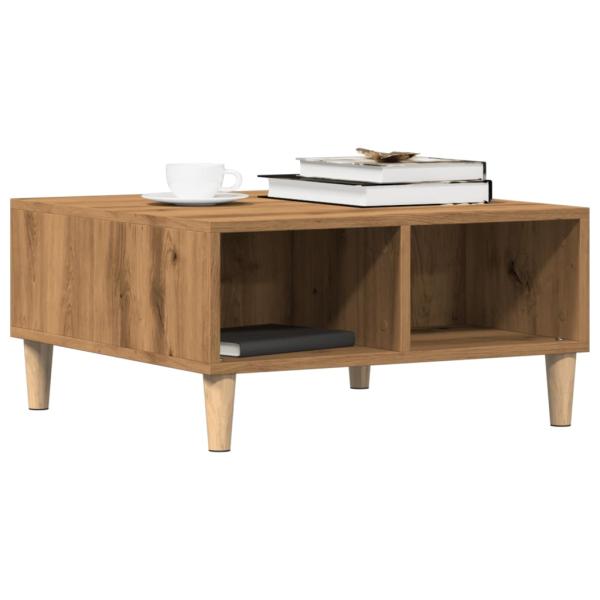 ARDEBO.de - Couchtisch Artisan-Eiche 60x60x30 cm Holzwerkstoff