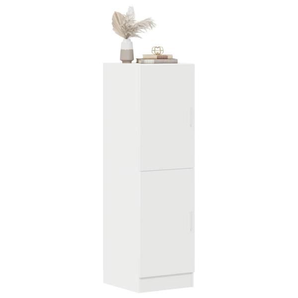 ARDEBO.de - Küchenschrank Weiß 38x41,5x131,5 cm Holzwerkstoff