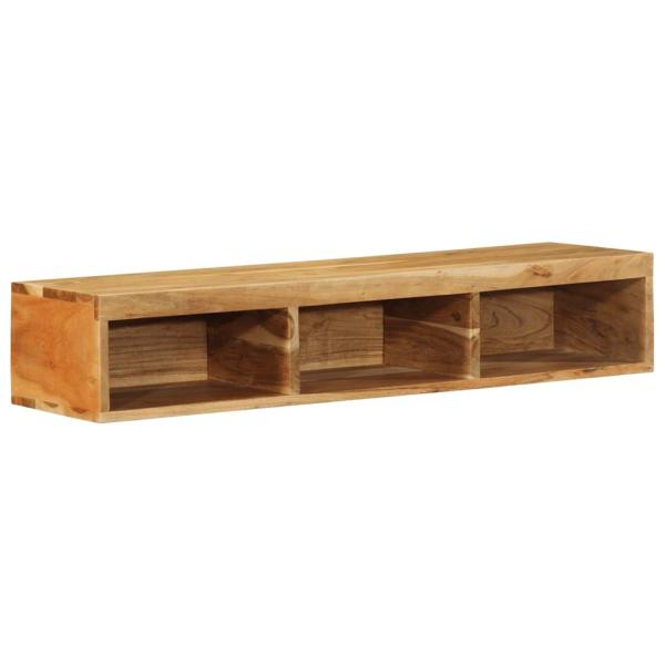 ARDEBO.de - TV-Wandschrank 100x30x19 cm Massivholz Akazie