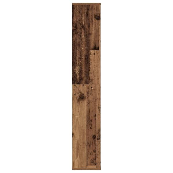 Raumteiler/Bücherregal Altholz-Optik 100x24x140cm Holzwerkstoff