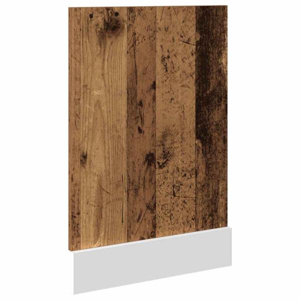 Geschirrspülerblende Altholz-Optik 45x3x67 cm Holzwerkstoff