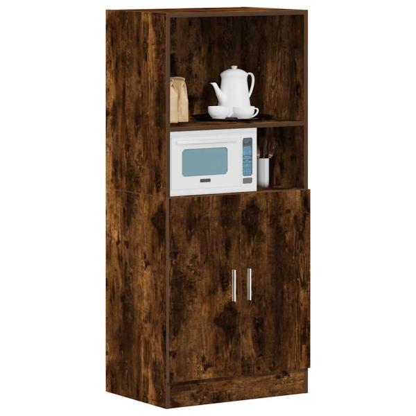 Küchenschrank Räuchereiche 57x41,5x131,5 cm Holzwerkstoff