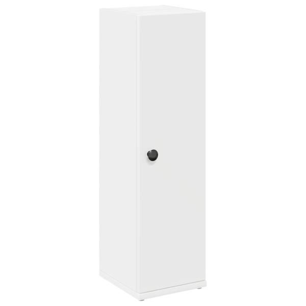 Badezimmerschrank mit Rollenhalter Weiß 20,5x22x72 cm
