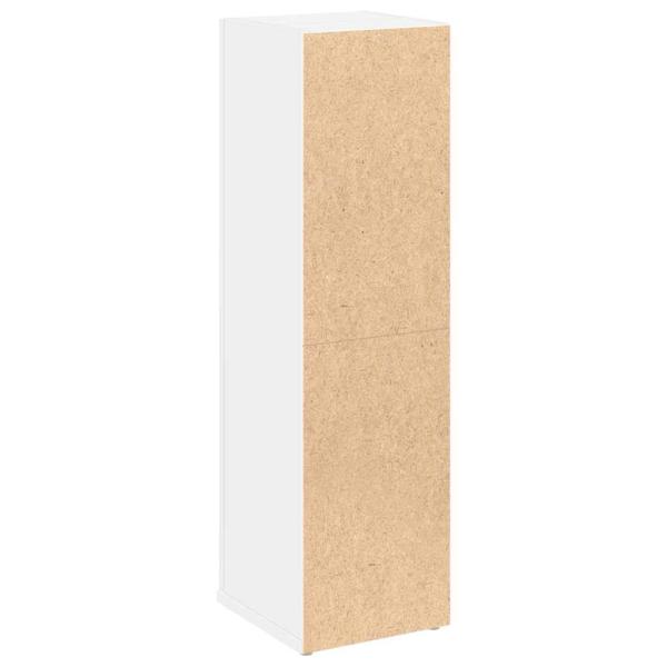 Badezimmerschrank mit Rollenhalter Weiß 20,5x22x72 cm