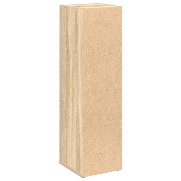 Badezimmerschrank mit Rollenhalter Sonoma-Eiche 20,5x22x72 cm