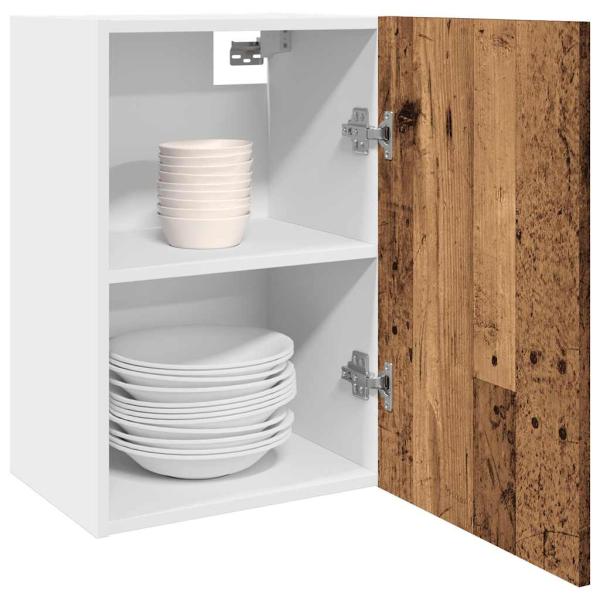 ARDEBO.de - Hängeschrank Altholz-Optik 40x31x60 cm Holzwerkstoff