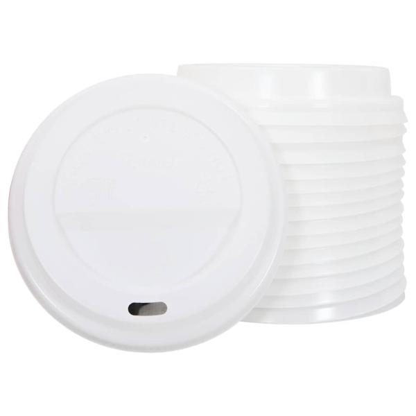 Pappbecher mit Deckeln 1000 Stk. 4oz 100ml