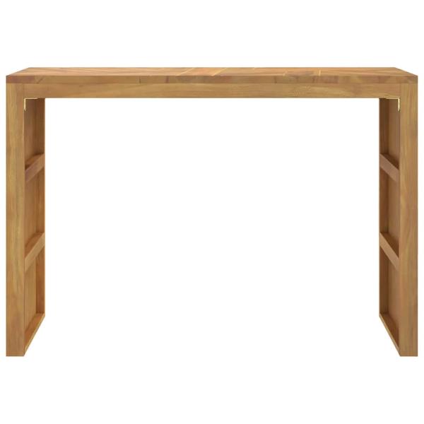 Konsolentisch 110x35x75 cm Massivholz Teak