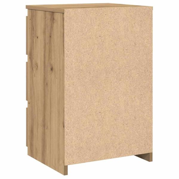 Nachttische 2 Stk. Artisan-Eiche 40x35x62,5 cm Holzwerkstoff