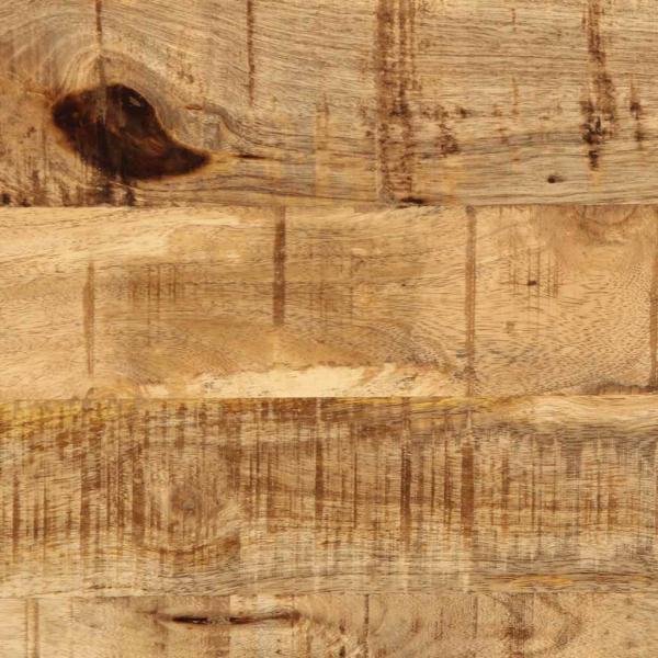 Couchtisch 90x50x36 cm Raues Massivholz Mango