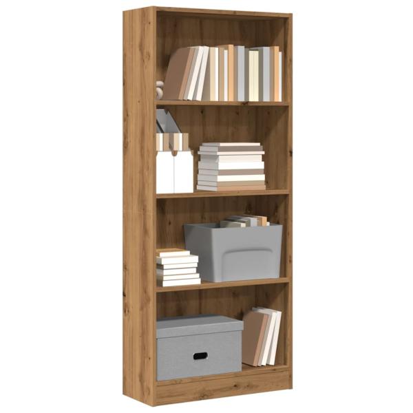 ARDEBO.de - Bücherregal Artisan-Eiche 60x24x143 cm Holzwerkstoff