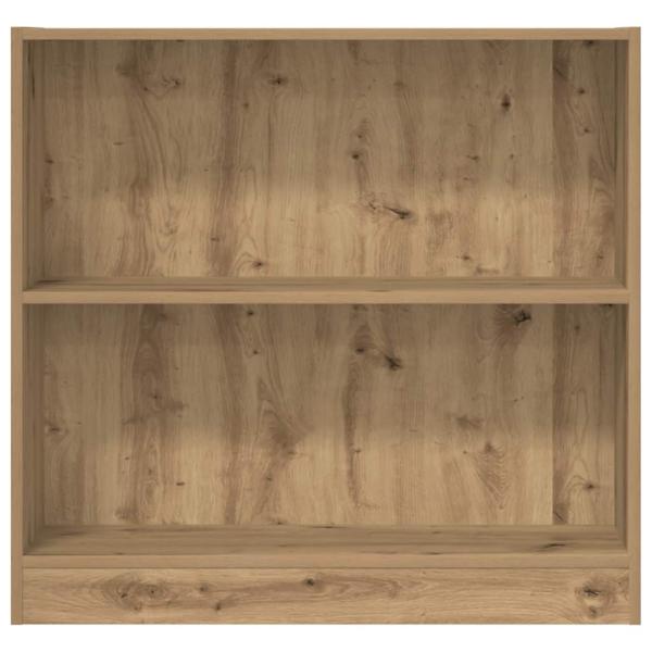 Bücherregal Artisan-Eiche 80x24x76cm Holzwerkstoff