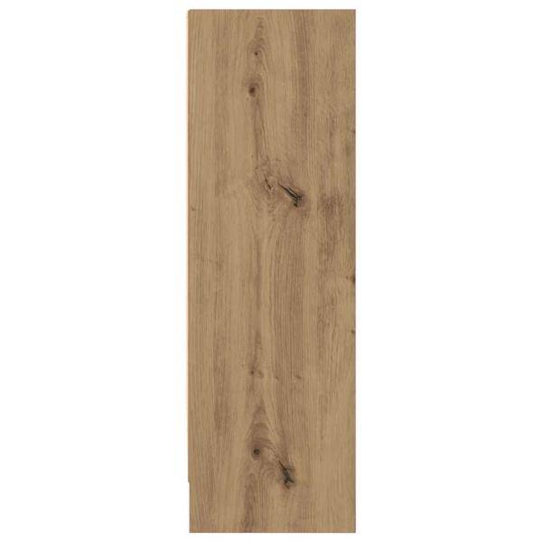 Bücherregal Artisan-Eiche 80x24x76cm Holzwerkstoff
