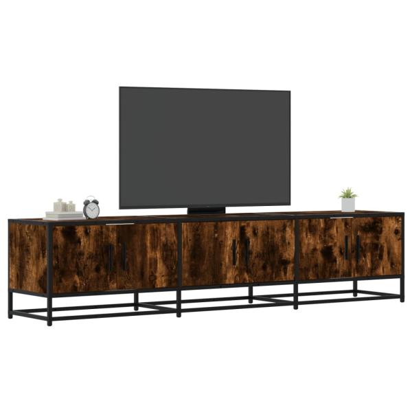 ARDEBO.de - TV-Schrank Räuchereiche 180x35x41 cm Holzwerkstoff