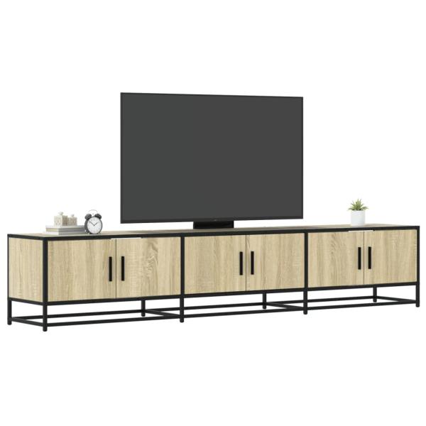 ARDEBO.de - TV-Schrank Sonoma-Eiche 210x35x41 cm Holzwerkstoff