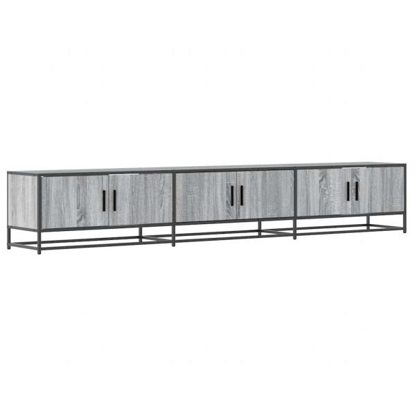 ARDEBO.de - TV-Schrank Grau Sonoma 240x35x41 cm Holzwerkstoff