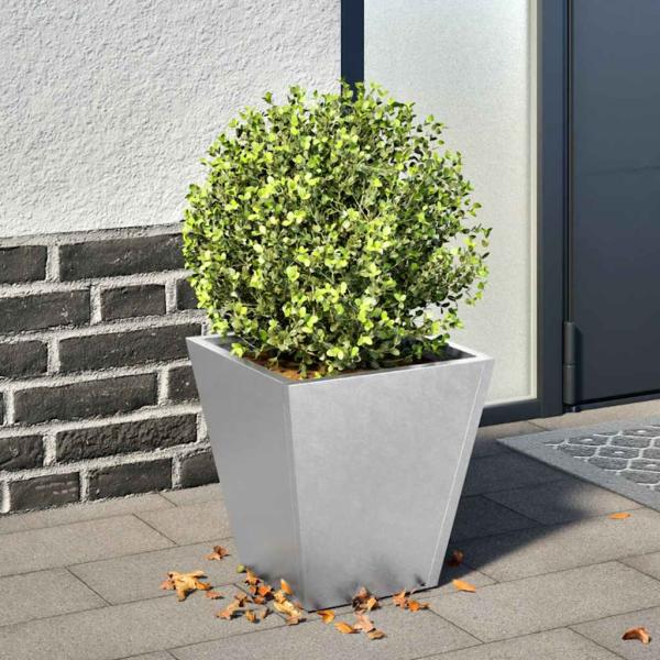 ARDEBO.de - Pflanzkübel 30x30x30 cm Verzinkter Stahl