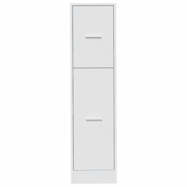 Apothekerschrank Weiß 30x41x118 cm Holzwerkstoff
