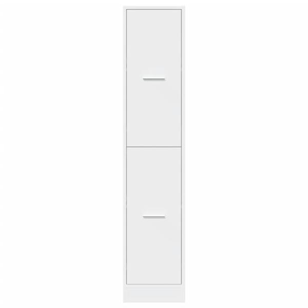Apothekerschrank Weiß 30x41x144,5 cm Holzwerkstoff