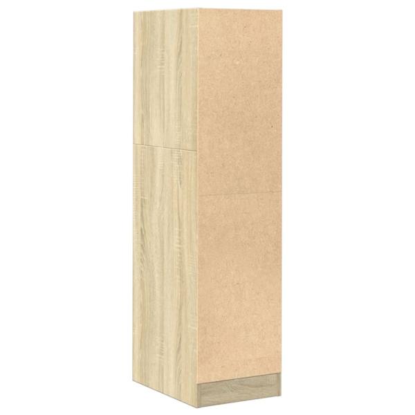 Apothekerschrank Sonoma-Eiche 30x41x118 cm Holzwerkstoff