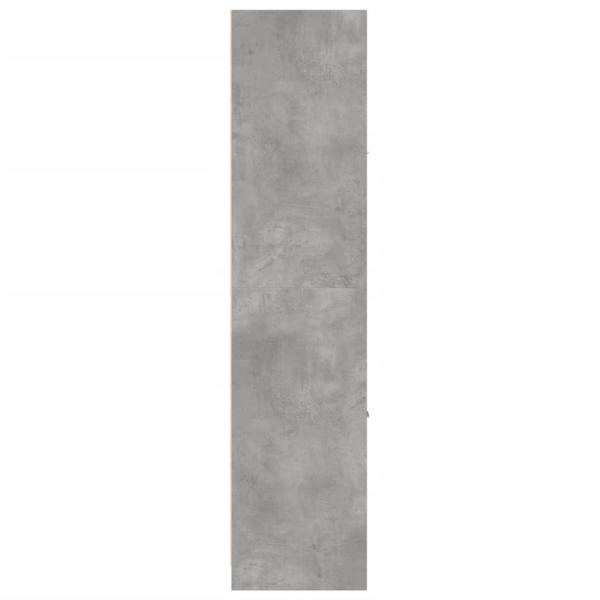 Apothekerschrank Betongrau 40x41x174,5 cm Holzwerkstoff