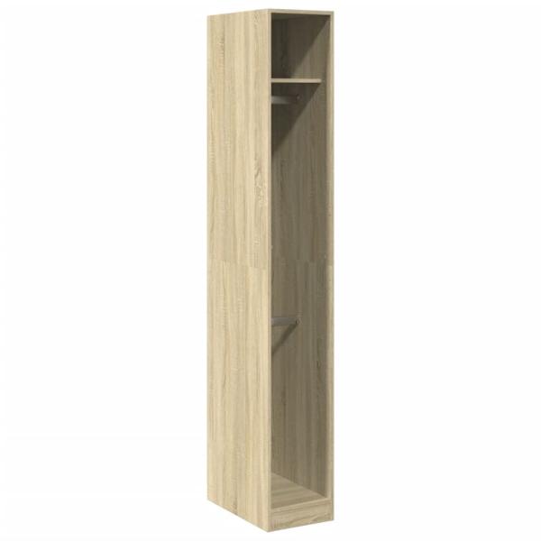 ARDEBO.de - Kleiderschrank Sonoma-Eiche 30x50x200 cm Holzwerkstoff