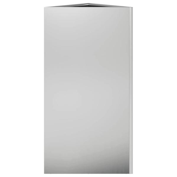 Pflanzkübel Dreieckig 40x34,5x70 cm Verzinkter Stahl