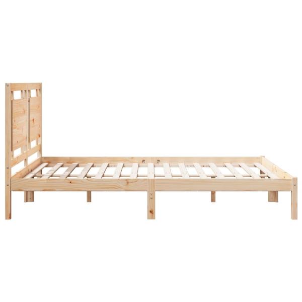Massivholzbett Extra Lang ohne Matratze 140x210 cm