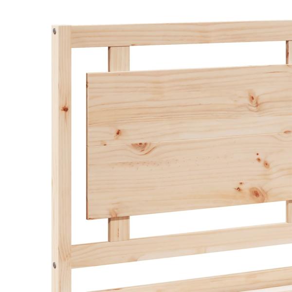 Massivholzbett Extra Lang ohne Matratze 140x210 cm