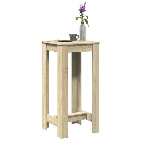 ARDEBO.de - Bartisch Sonoma-Eiche 51x50x103,5 cm Holzwerkstoff