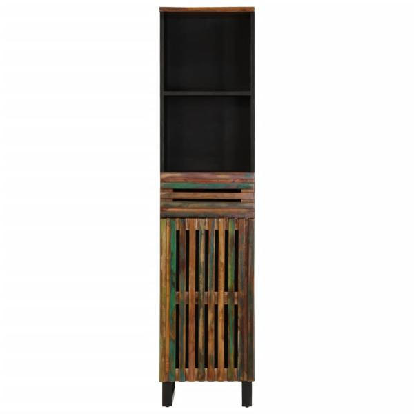 Sideboard 38x34x160 cm Massivholz Akazie