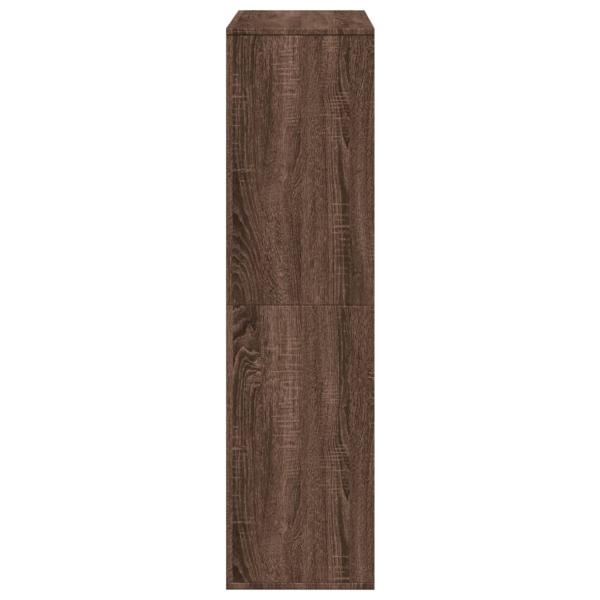 Raumteiler Eichen-Optik 100x33x125,5 cm Holzwerkstoff