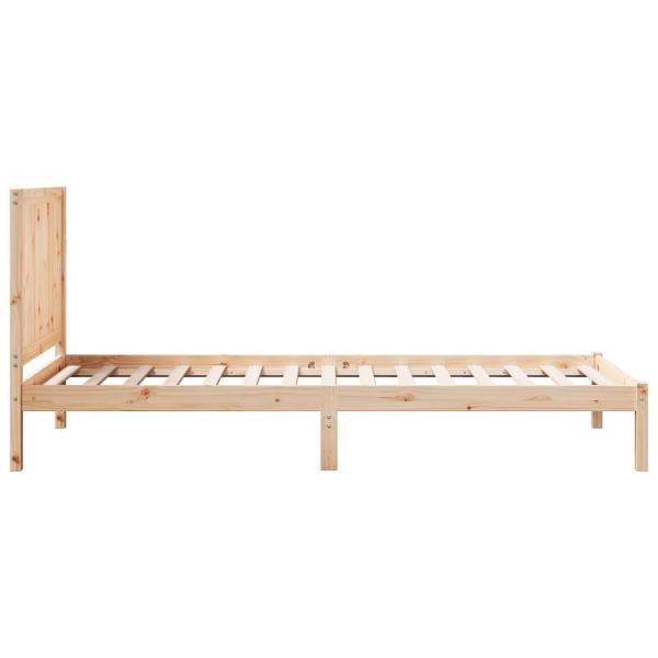 Massivholzbett Extra Lang ohne Matratze 100x210 cm
