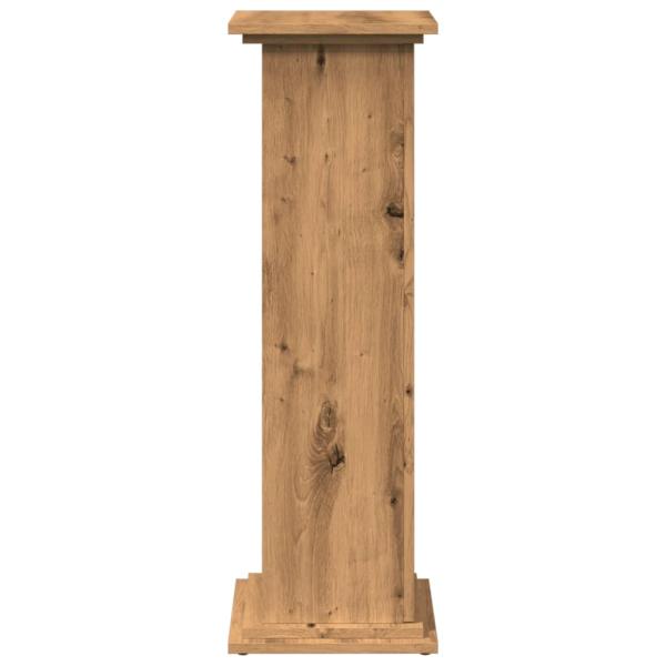 Postament mit Stauraum Artisan-Eiche 31x30x90 cm Holzwerkstoff