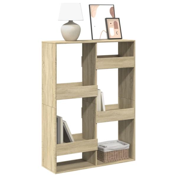 ARDEBO.de - Bücherregal Sonoma-Eiche 100x33x135 cm Holzwerkstoff