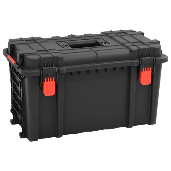 ARDEBO.de - Koffer für Flugreise Tragbar Schwarz 57x35x32,5 cm PP