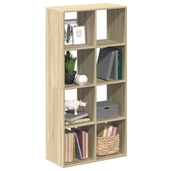 ARDEBO.de - Raumteiler-Bücherregal Sonoma-Eiche 69,5x29x137,5 cm