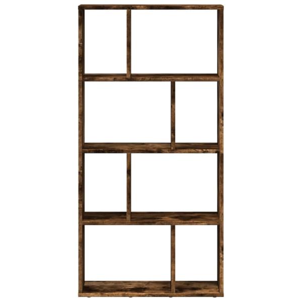 Bücherregal Räuchereiche 60x20x120 cm Holzwerkstoff