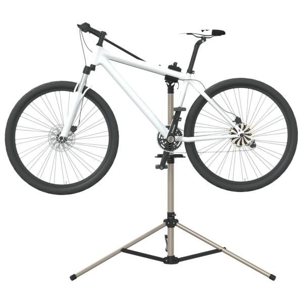 ARDEBO.de - Fahrrad-Montageständer Klappbar Verstellbar 120-165cm Aluminium