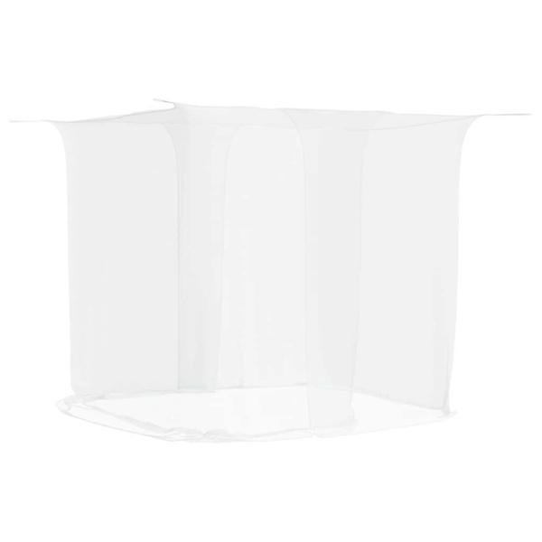 Moskitonetz zum Aufhängen 156 Mesh Weiß 220x200x210 cm